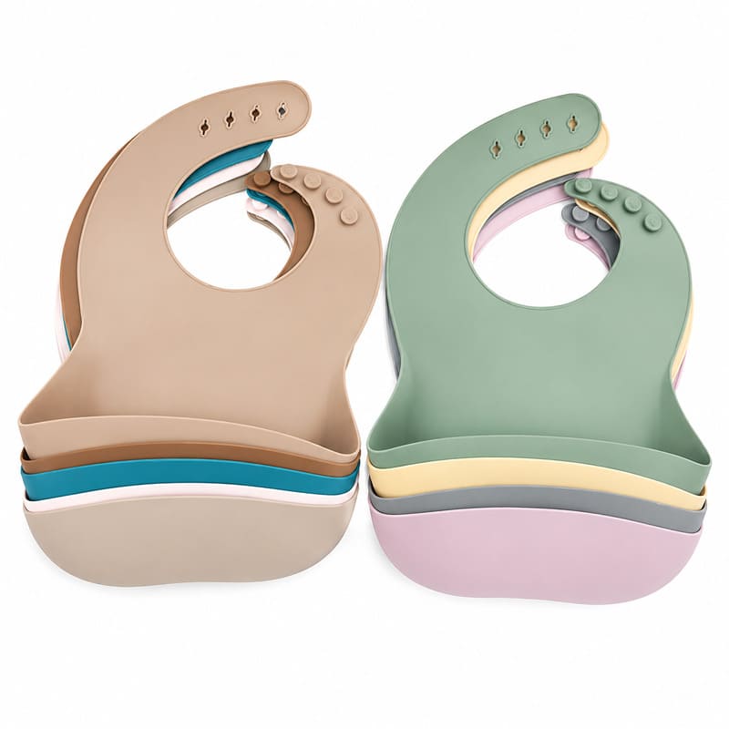 Custom Silicone Baby Bibs