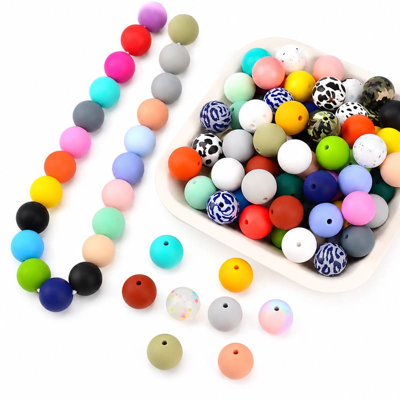 Custom Silicone Beads