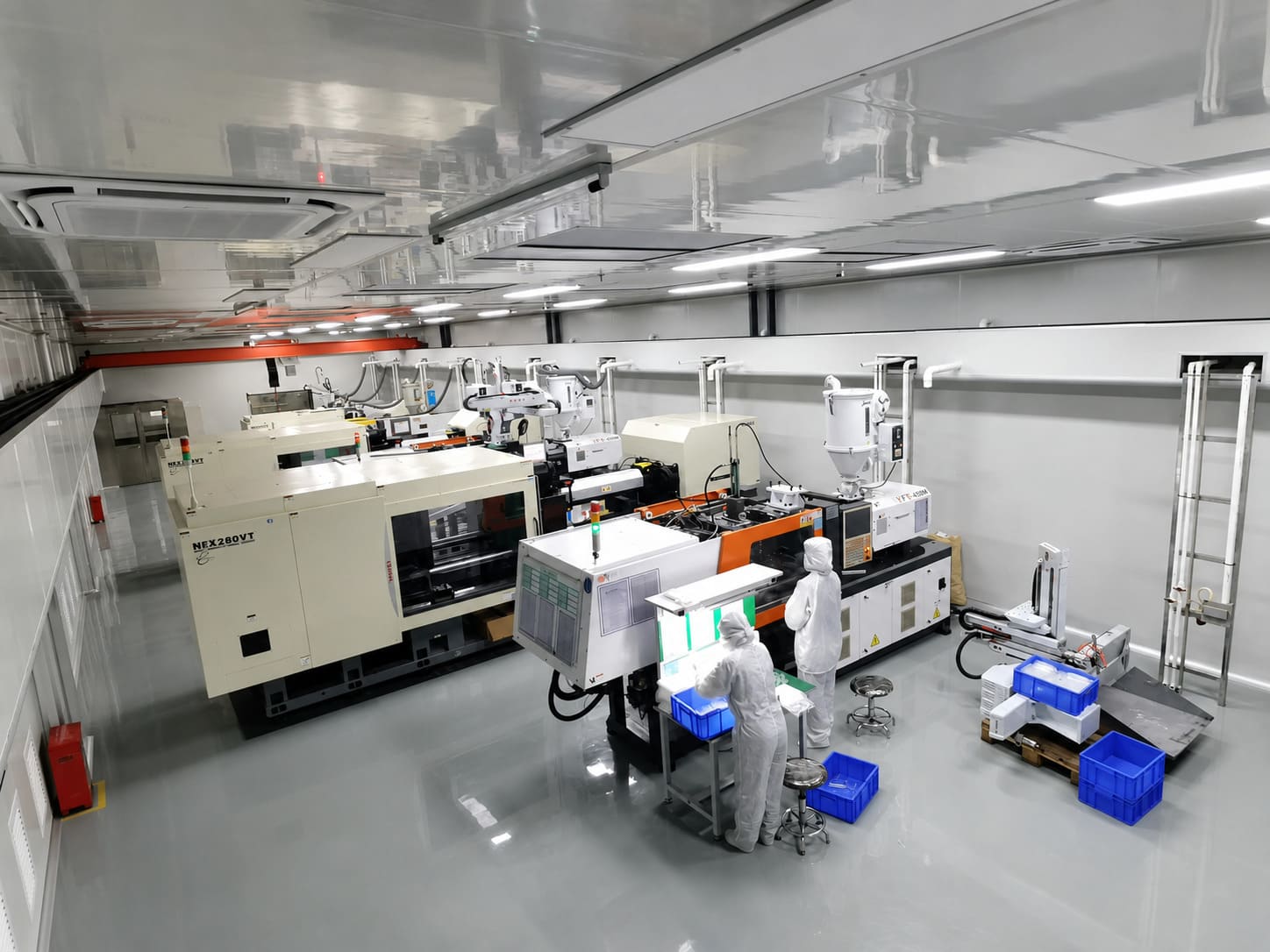 ISO Class 8 cleanroom production lines for silicone hygiene and compliance