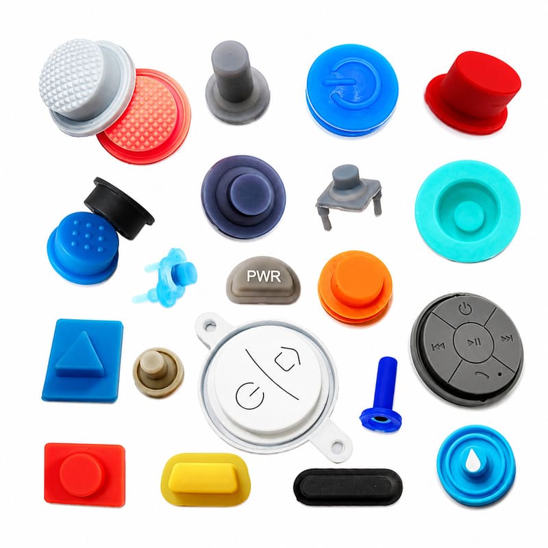 Custom Silicone Buttons