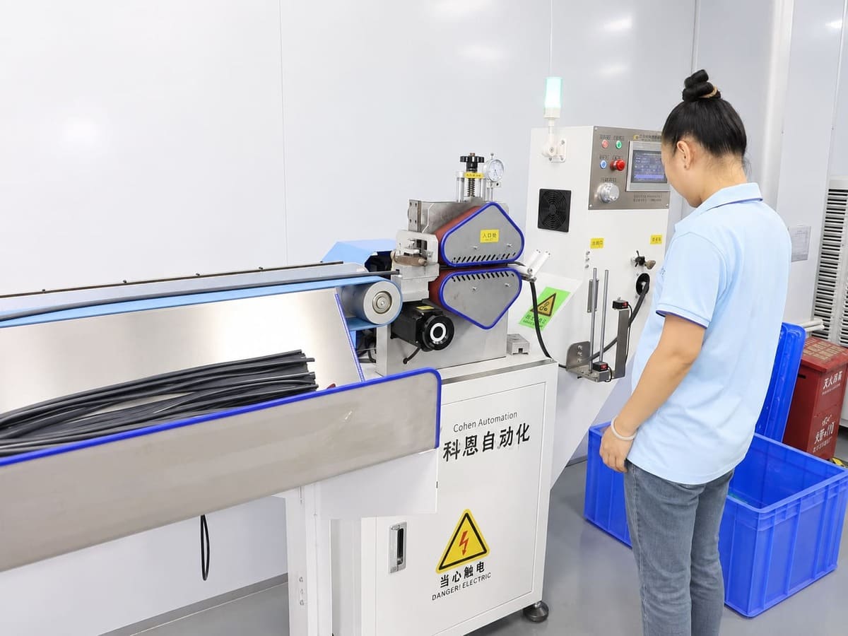 Silicone parts quality inspection process