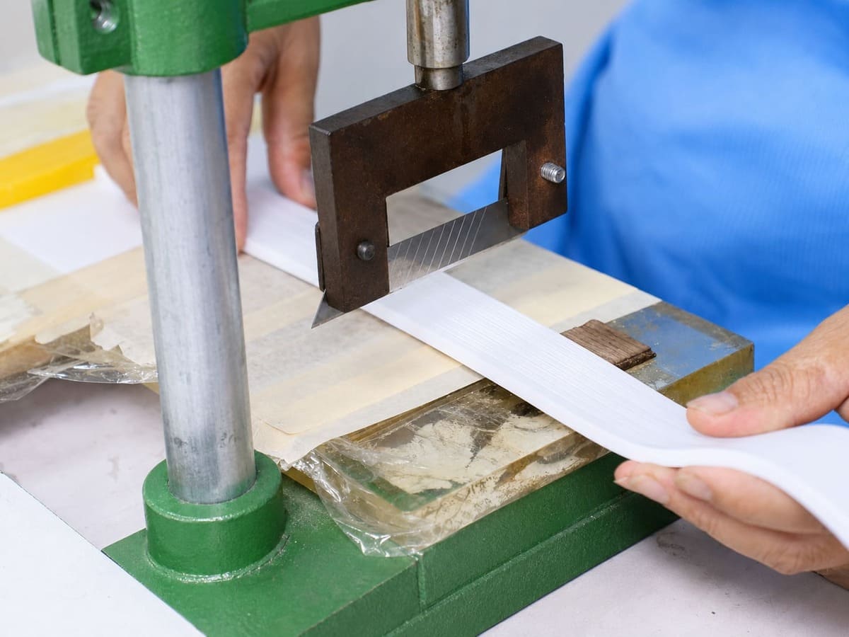 Silicone material testing and measurement