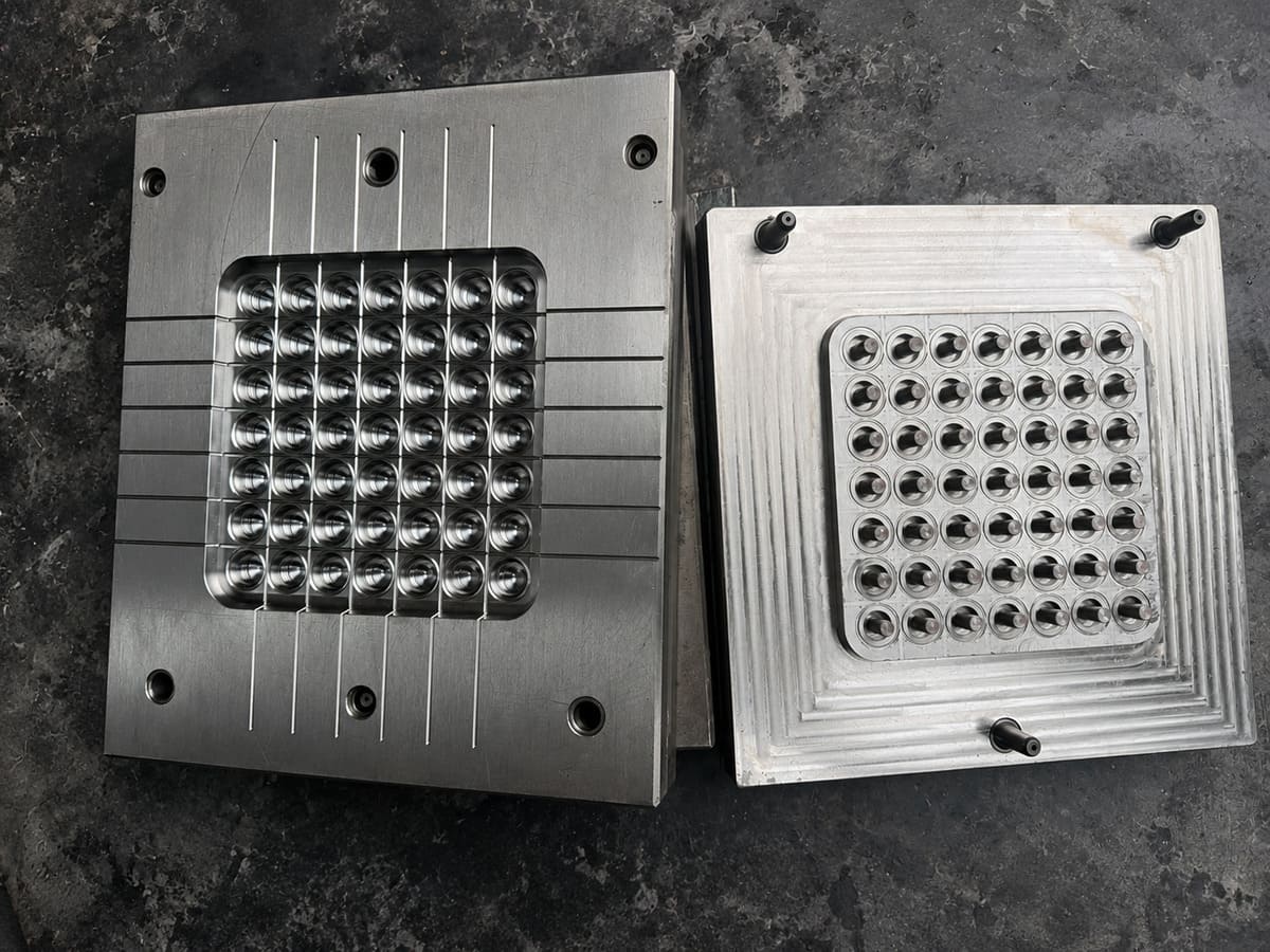 Custom silicone plug molds