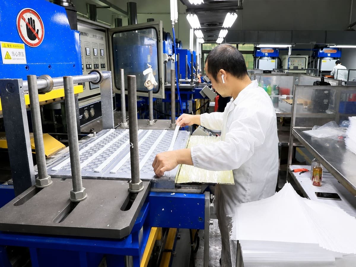 Silicone plug production line