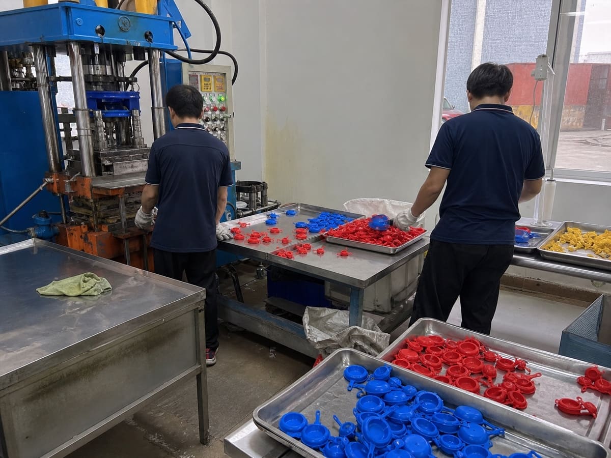 Bulk custom silicone plugs ready for shipment
