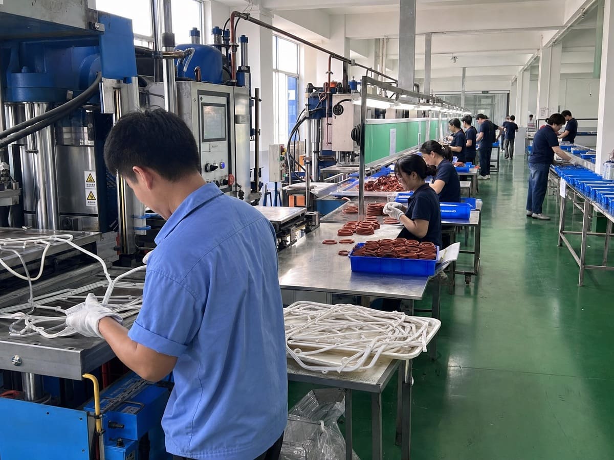 Pandasoft ISO Class 8 cleanroom and multi-stage quality inspection process