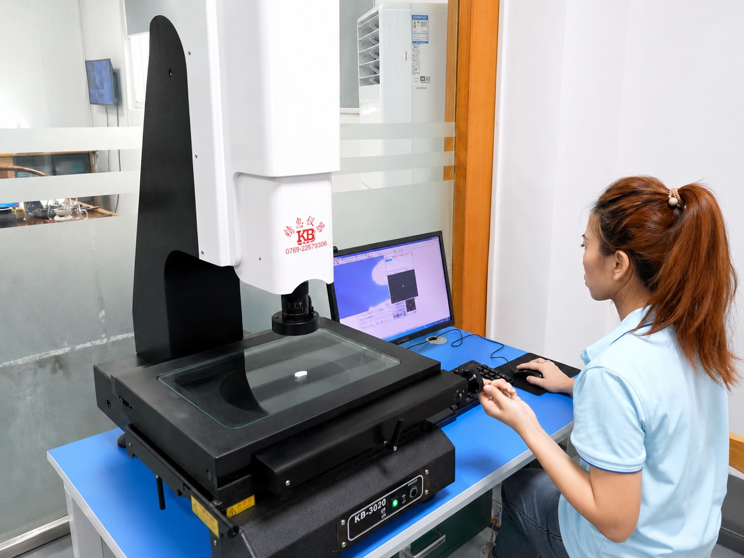 Dimension inspection of custom silicone parts