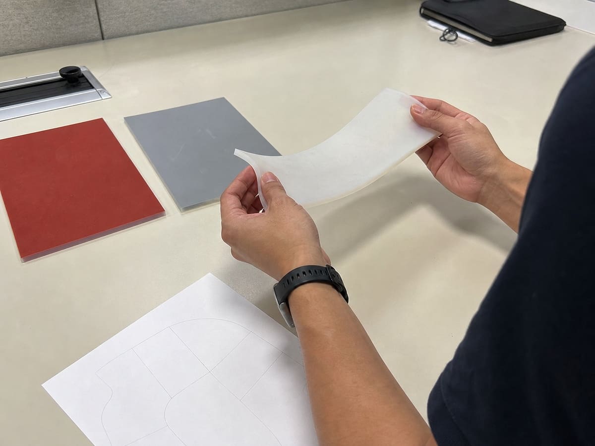 Material and Sample Evaluation -- reviewing material direction and production feasibility