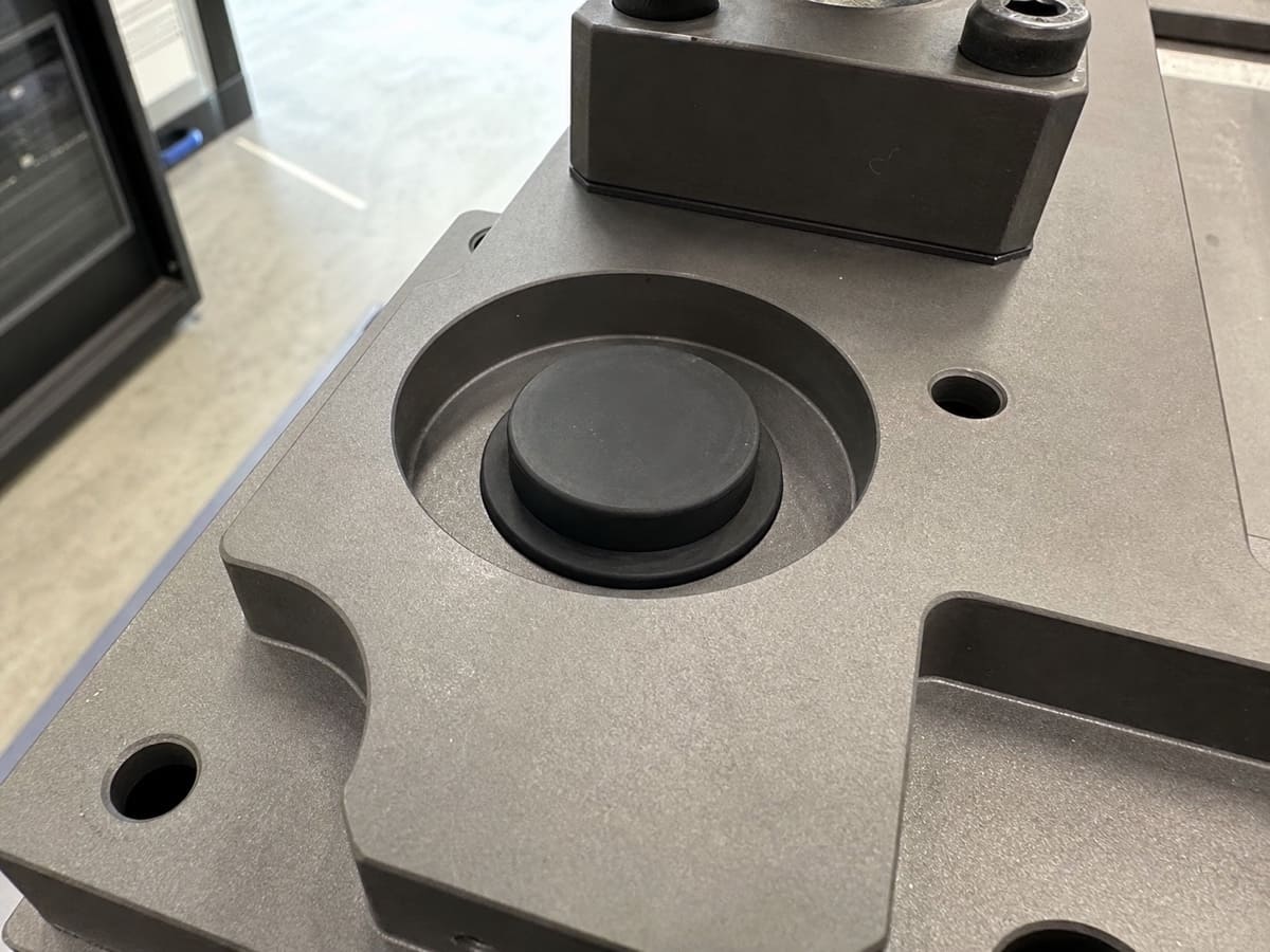 OEM assembly and replacement parts application with silicone plugs