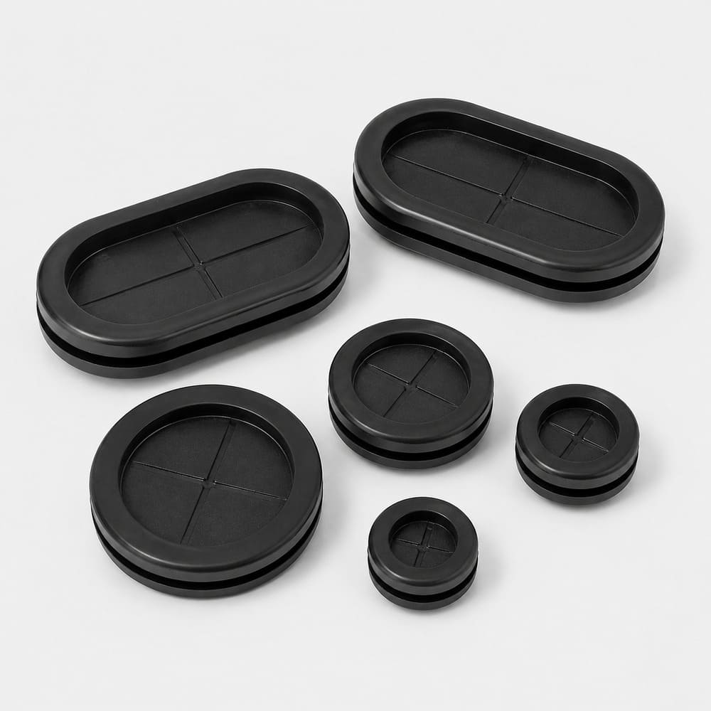 Blind Silicone Grommets - sealing pre-drilled or unused holes