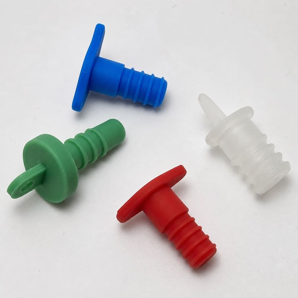 Thread protection silicone plugs manufactured by Pandasoft