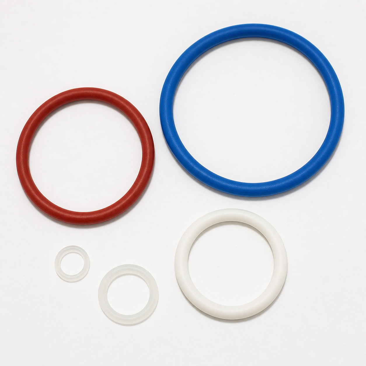 Silicone O-ring seals manufactured by Pandasoft