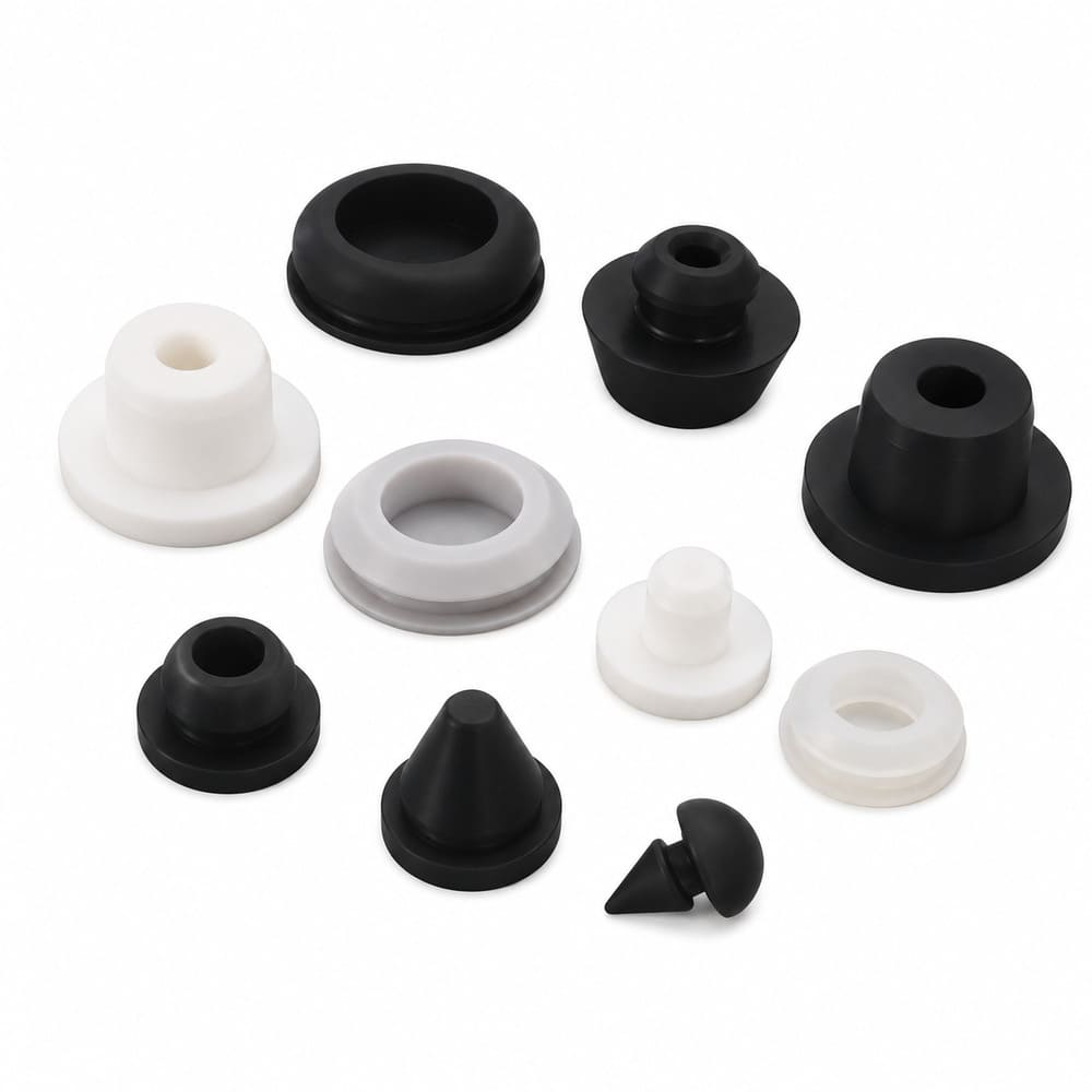 Silicone cap seals manufactured by Pandasoft