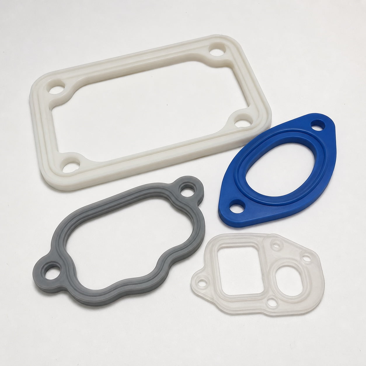 Custom molded silicone gaskets manufactured by Pandasoft