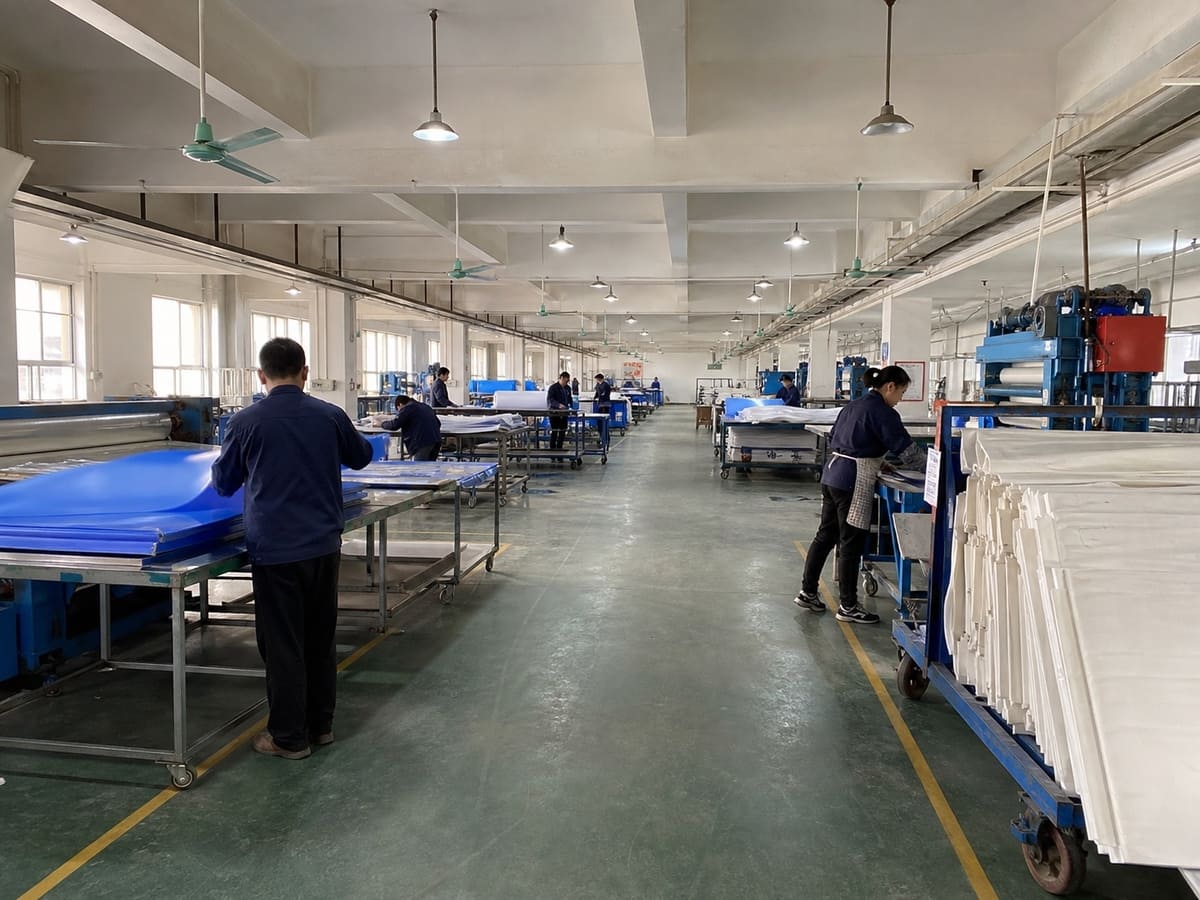 Pandasoft factory overview -- 16,000+ sqm production facility